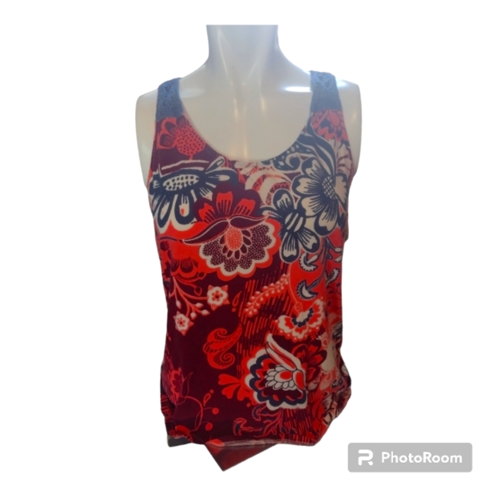 Women's Floral Tank Top